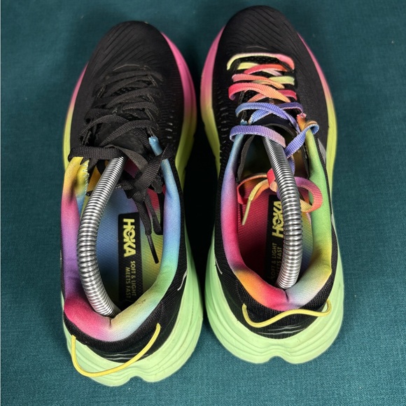Hoka One Rincon 3 multicolor shoes women’s size 8.5 - Picture 6 of 8